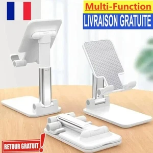 Support Téléphone Portable Tablette Universel Pliable Réglable Bureau Support - Photo 1 sur 14