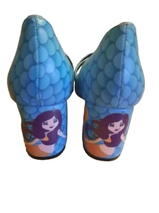  Rainbows & and Fairies Mermaid sea Shoes blue size 8 - Picture 1 of 9
