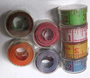 2 BÄNDER MASSE 60 Zoll BUNT GRÜN & WEISS nur Nähen Diäten Posten 150 cm - Bild 1 von 3