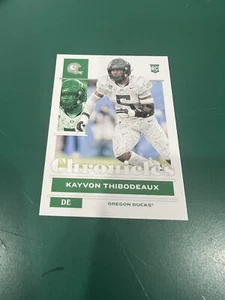 2022 Panini Chronicles Draft Picks #2 Kayvon Thibodeaux Rookie RC - Picture 1 of 1