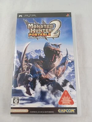 Monster Hunter Portable 2nd PSP Japan Japanese Import 2007 Capcom - Image 1 of 4