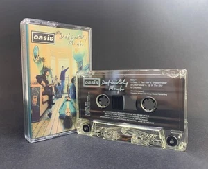 Oasis DEFINITELY MAYBE Cassette C-CRE169 **UK 1ST ISSUE 1994** NEAR MINT - Picture 1 of 10