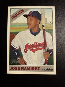 2015 Topps Heritage High Number Jose Ramirez Cleveland Indians #684 - Picture 1 of 2