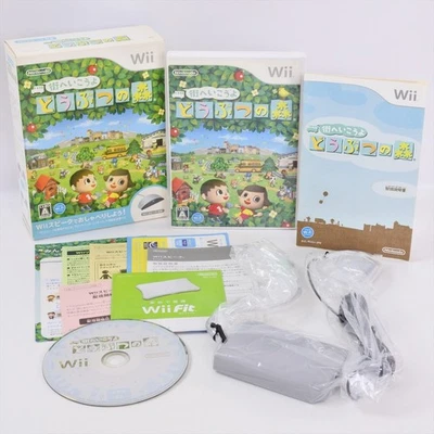 MACHI E IKOYO DOBUTSU NO MORI Animal Crossing Boxed Wii NIintendo JP System 7103 - Image 1 of 4