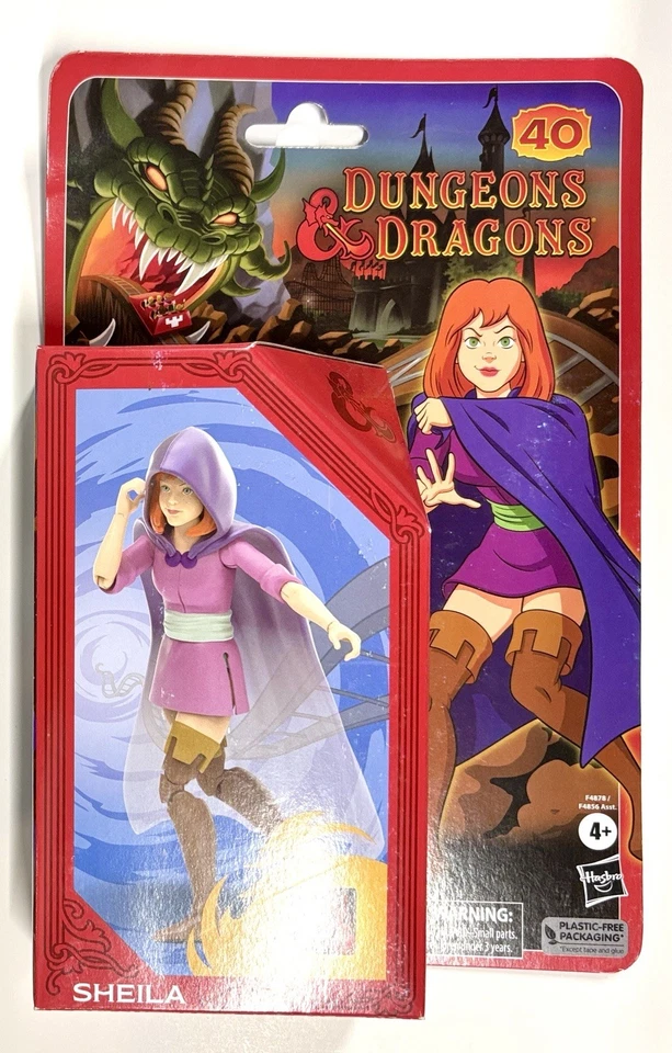Экшн-фигурка Шейлы в масштабе 6 дюймов Dungeons & Dragons Cartoon Classics новая редкая DMG - Изображение 1 из 1