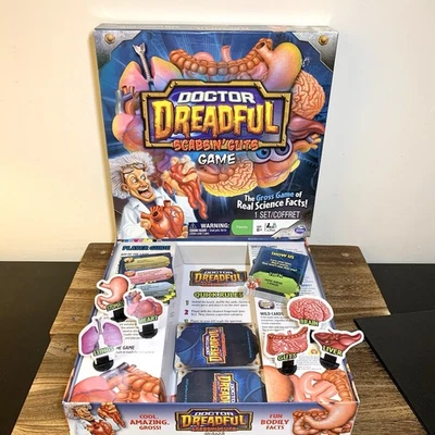 Doctor Dreadful Scabs N’ Guts Board Game Complete Spin Master - Image 1 of 4