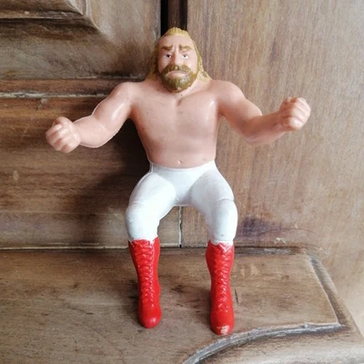 VINTAGE WWF WWE BIG JOHN STUDD LJN THUMB WRESTLERS WRESTLING FIGURE TITAN SPORTS - Image 1 of 4