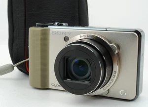 [N MINT] SONY Cyber-shot DSC-HX9V Gold Digital Camera English OK!! Japan 1472 - Picture 1 of 18