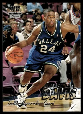 1997-98 Fleer Traditions Crystal Hubert Davis Dallas Mavericks #303 - Image 1 of 2