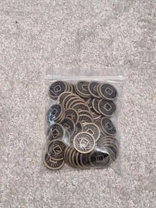 Juego de 65 monedas de metal CMON Rising Sun - Imagen 1 de 1