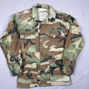 Giacca cappotto mimetica militare US ARMY fatica abbottonata media corta vintage top - Foto 1 di 9