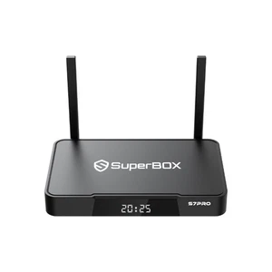 SUPERBOX S7 PRO streaming media player - 1700 Channels, NFl, MLB, NBA, NHL, NCAA - Picture 1 of 8