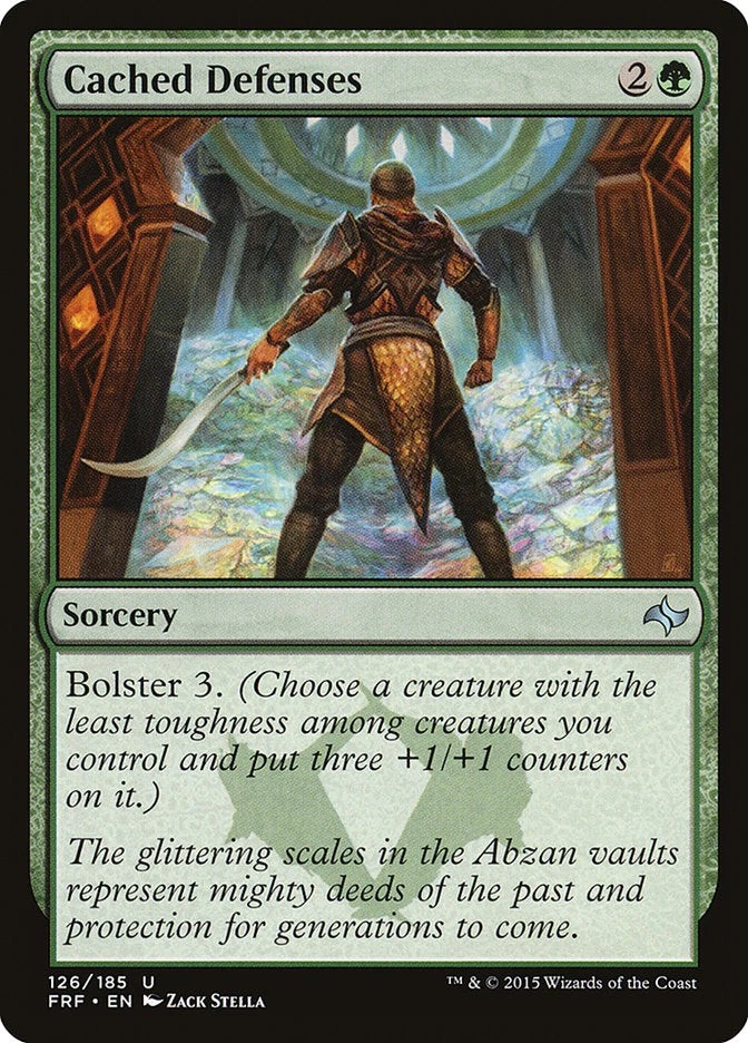 Cached Defenses [Fate Reforged] (FRF 126) Near Mint - Image 1 of 1