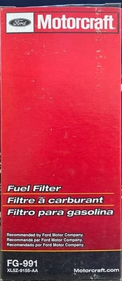 Filtro de combustible Ford XL5Z-9155-AA Motorcraft FG-991.  Nuevo en la caja Foto 1 de 4