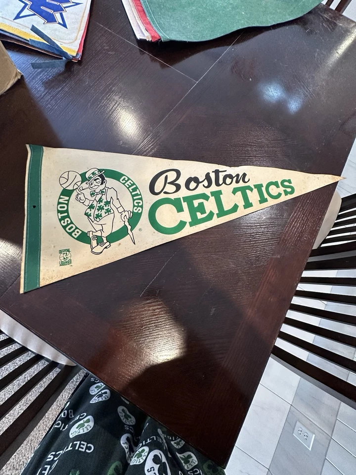 Boston Celtics Pennant From The 1980’s - Image 1 of 1