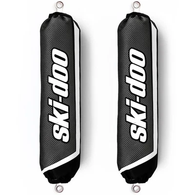 Ski-Doo BRP Black & Grey Shock Protector Covers Snowmobile (Set of 2) NEW - Image 1 of 4