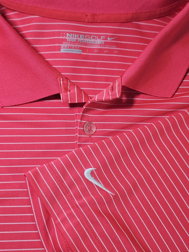 Nike Golf Tour Performance Dri-FIT Hombre Polo Talla 3XL Bordado Logo En la Manga Foto 1 de 4
