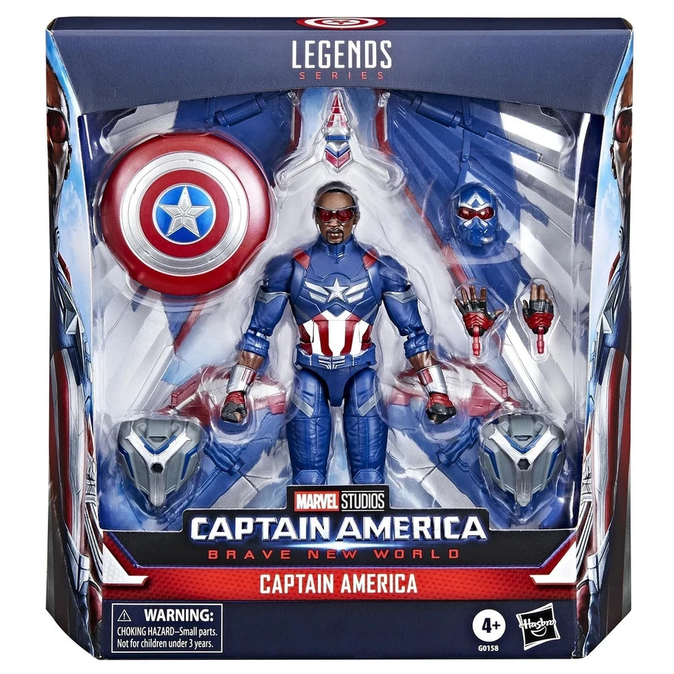 Hasbro Captain America Brave New World Legends Captain America Figure NEW - Image 1 of 1