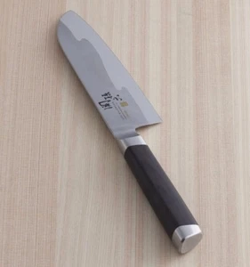 Kitchen Knife Chef's Couteau Coltello AE5301 Japan Santoku 15000ST 5.7 in - Picture 1 of 11