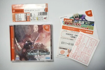 Sega Dreamcast Hundred Swords Japan DC game US Seller - Image 1 of 3