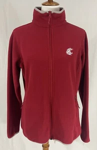 Washington State Cougars Columbia Polartec Fleecejacke mit durchgehendem Reißverschluss Damen Large - Bild 1 von 7