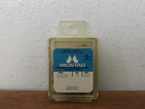 56-Pack Mustad 94838 Dry Fly Tying Viking Hooks Size 10 Norway Short Shank - Picture 1 of 4