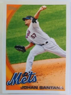 2010 Topps Baseball #573 Johan Santana - Image 1 of 3