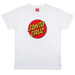 Santa Cruz Classic Punto Blanco Infantil Camiseta - Imagen 1 de 1