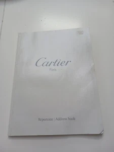 Rare Vintage Must De Cartier Genuine Address Book - Picture 1 of 5