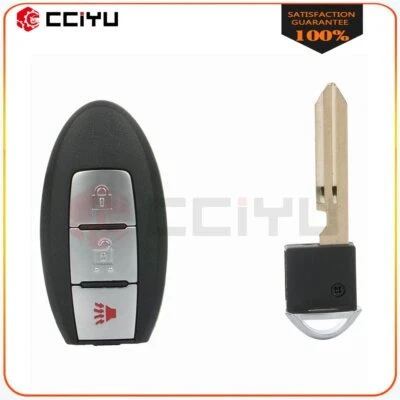 Llavero de entrada sin llave remoto para Nissan para Leaf Quest Juke 2011 2012 2013-2017 Foto 1 de 4