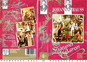 (VHS) Der Zigeunerbaron - Siegfried Jerusalem, Ellen Shade, Ivan Rebroff - Bild 1 von 2