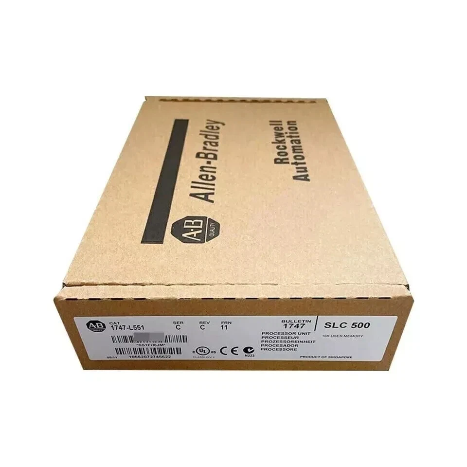 New Factory Sealed AB 1747-L551 / C SLC 5/05 CPU Processor Unit Module 1747L551 - Image 1 of 4