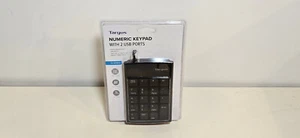 Targus Numeric Keypad USB with 2-port Hub 19 Key Full Size PAKP004B - New Sealed - Picture 1 of 3