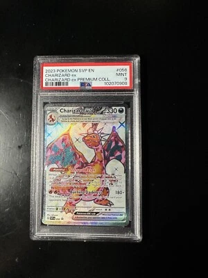 Charizard ex 056 Sv: Scarlet & Violet Promo Cards Holo PSA 9 - Image 1 of 2