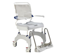 invacare shower chair with backrest