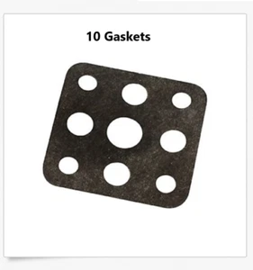 10 x 9 Hole Gasket, to fit A-dec Fits black (water) & white (air) regulator - Picture 1 of 1