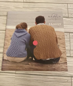 Nashua Knitting Pattern Book Family North American Lifestyles Series Spring 2007 - Picture 1 of 7