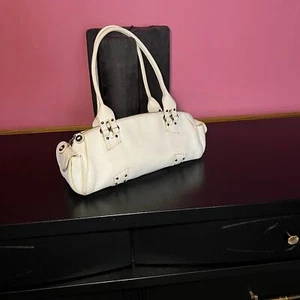 Cole Haan Village SP05 White Leather Shoulder Purse Bag - Picture 1 of 9