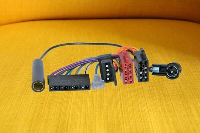 Mercedes Radio Adapter DIN --> ISO R107 R129 W126 W140 W124 W201 E SL S Becker