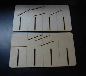 Jadedparts laser cut slot car tray upgrade for Harbor Freight toolboxes/pitboxes - Picture 1 of 9