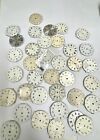 Vintage Smiths Ingersoll Pocket Watch Dials Etc & Second Hands Spares Or Repair
