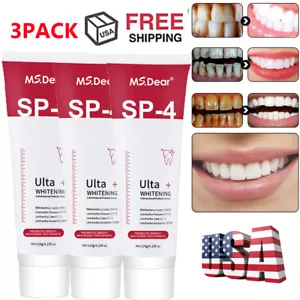 3PCS Whitening Teeth Sip-4 Probiotic Toothpaste,Sp-4 Toothpaste Ultra Oral Fresh - Picture 1 of 18