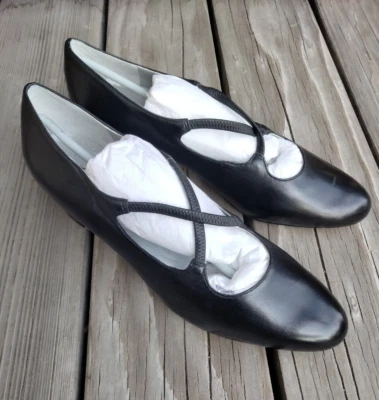 Trotters ~ Zapatos de salón Jamie de cuero cruzado talla 10 M para mujer Foto 1 de 4