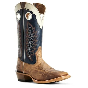 Ariat® Men's Dusted Wheat & Navy Real Deal Boot 10029694 - Picture 1 of 4