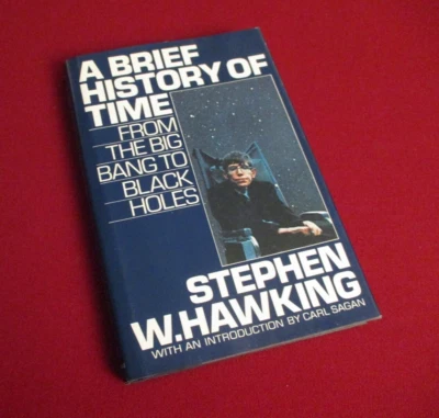 A Brief History of Time by Stephen Hawking (1988) First Printing Hardcover Book Foto 1 de 3