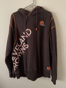 New Cleveland Browns NFL Pro Line Hoodie Sweatshirt, Size XL - Picture 1 of 2