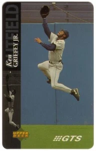15m Mayor Liga Béisbol Upper Deck Outfield Ken Griffey Jr Sellado! Teléfono Card - Imagen 1 de 1