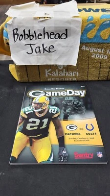 GREEN BAY PACKERS & INDIANAPOLIS COLTS GAME DAY PROGRAM LAMBEAU FIELD 10/19/2008 - Image 1 of 4