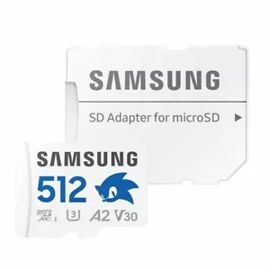 Tarjeta de memoria Samsung Pro Plus 512 GB MicroSDXC Micro SD 4K U3 V30 A2 180 MB/s - Imagen 1 de 6