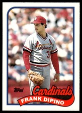 1989 Topps Frank DiPino St. Louis Cardinals #24T